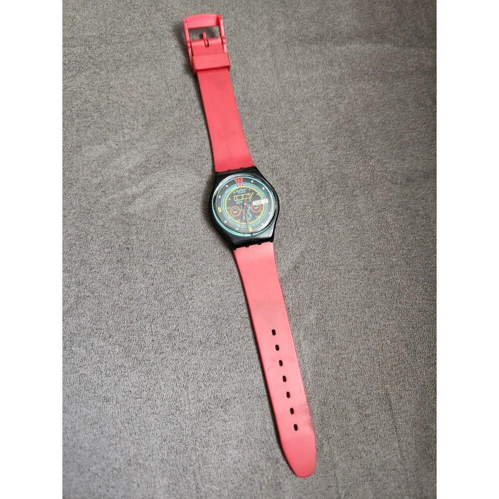 Rare 1987 Swatch Watch Navigator - Still Keeps Accurate Time!